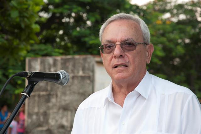El Historiador de la Ciudad, Doctor Eusebio Leal Spengler / Foto: Alexis Rodríguez