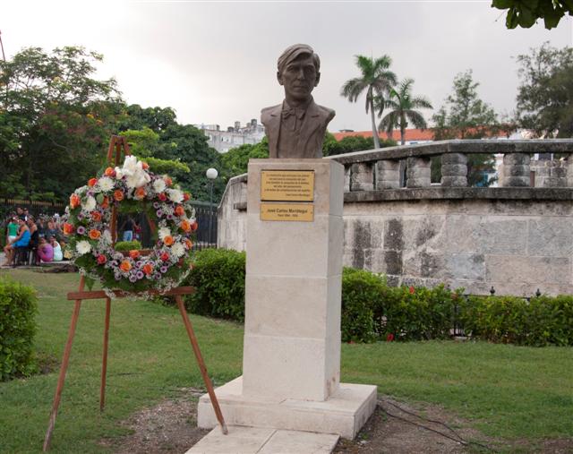 Busto de José Carlos Mariátegui / Foto Alexis Rodríguez