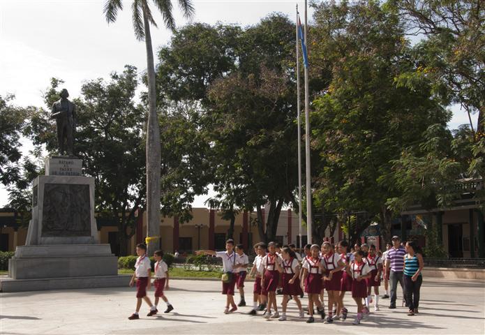 Monumento a Carlos Manuel de Céspedes en la ciudad de Bayamo / Foto Alexis Rodríguez