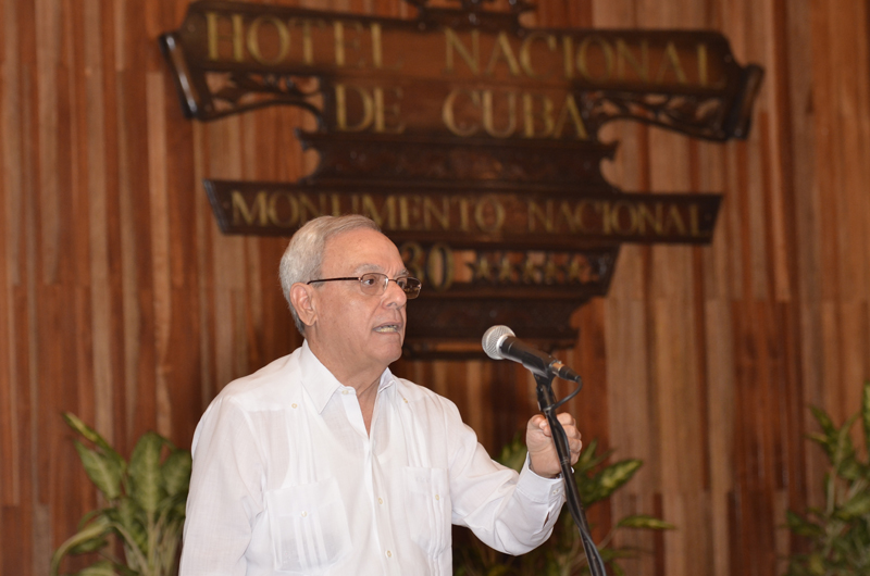 Actividad de Artistas e Intelectuales por la jornada de la Cultura Cubana en el Hotel Nacional de Cuba 